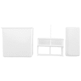 thumbnail image 1 of 2 in 1 White 24 Pieces Microscope Slides Staining Rack Dish Set, 1 of 5