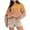 Orange, variant on BXINGOHAI Womens Gradient 2 Piece Sets Thin Fleece Long Sleeved Sweatsuit Round Neck Sweatshirts and Sweat Shorts Casual Fall Winter Outfits Today Sales Blue,L