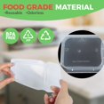 thumbnail image 3 of Contenedores para Alimentos MACTANO 9 oz 40 Juegos con Compartimento Doble, 3 of 7