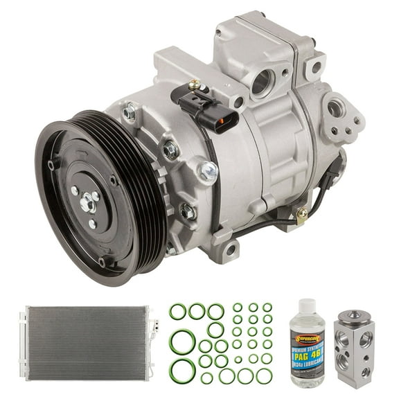 A/C Kit w/ AC Compressor Condenser & Drier For Kia Sorento 2.4L 2012 2013 2014 2015 - BuyAutoParts