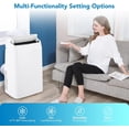 thumbnail image 5 of Garvee 14000 BTU Portable Air Conditioners,3 in 1 Portable AC Unit with Remote Control,up to 750Sq.ft for Bedroom,Living Room,Office, 5 of 8