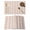 Orange, variant on Black Stripe Placemats Set of 4, Modern Abstract Vertical Stripes Beige Placemats for Dining Table, Place Mats for Kitchen Tabletop, Waterproof Wipeable Dining Table Mats Set