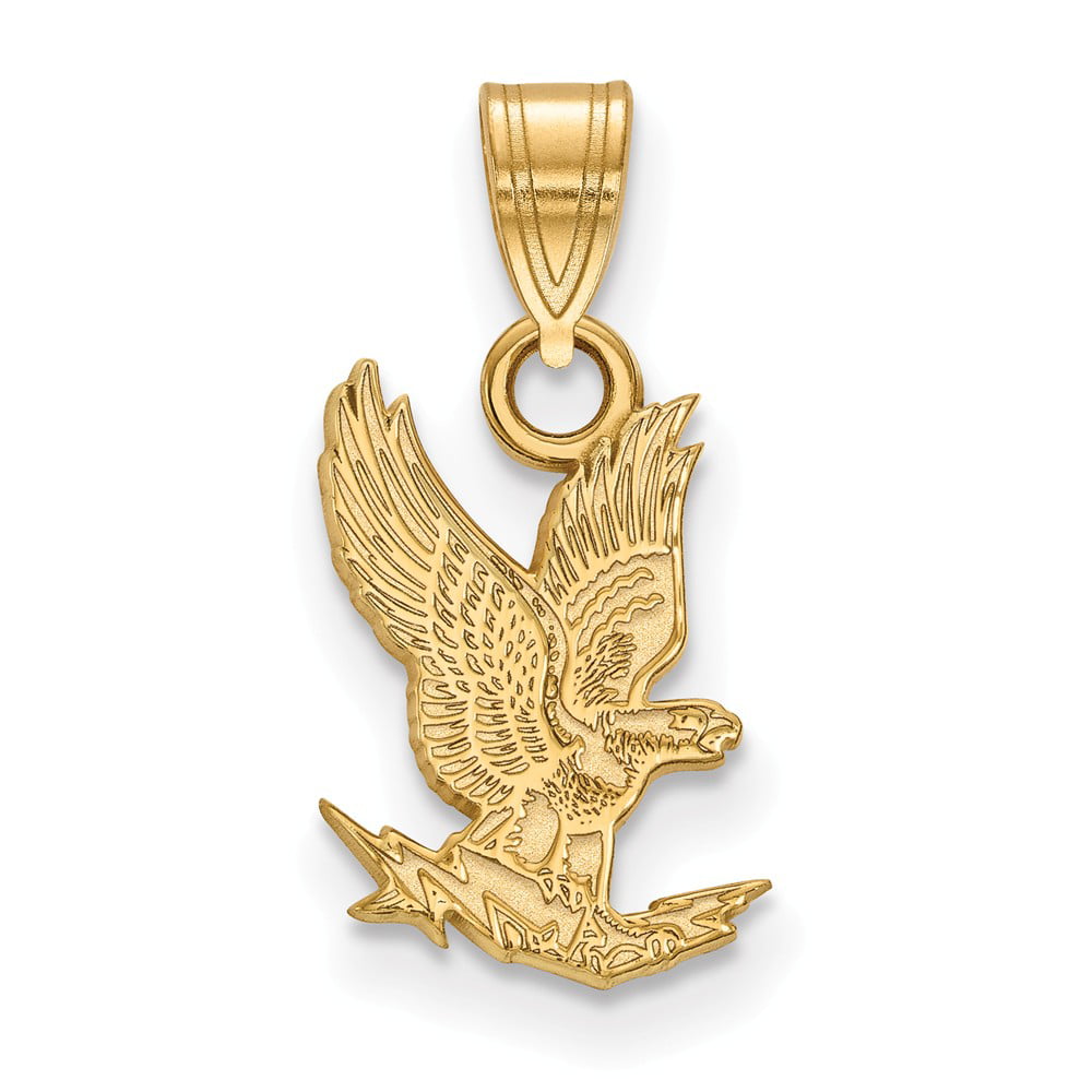Silver Yellow Plated United States Air Force Pendant 17mm