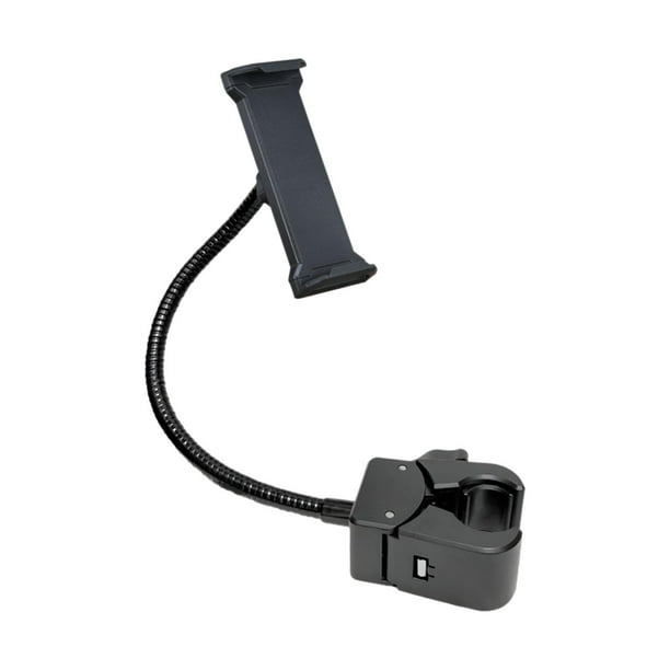 Soporte para teléfono con clip, cuello de cisne, para tableta y PC, flexible, 360 grados Por 15 cm a 25 cm