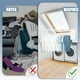 thumbnail image 5 of Tendedero de Pared,Estante de Ropa Retractil para Ahorro de Espacio,Capacidad de Carga 35KG,Con 18 Ganchos y 1 Barra,Ángulo Ajustable 360°,Tendedero Plegable para Ropa,para Balcón,Interior y Exterior, 5 of 9