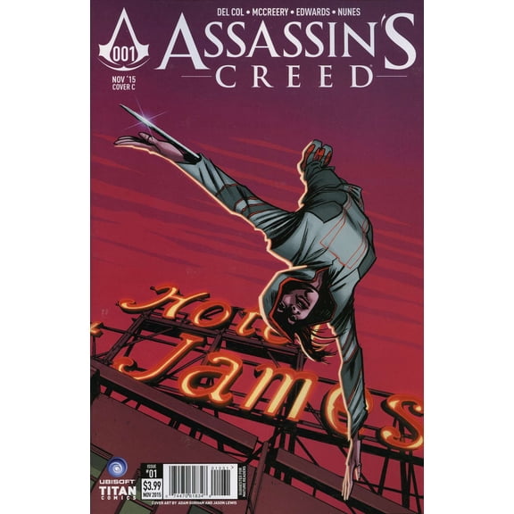 Assassin's Creed: Trial By Fire #1C VF ; Titan Comic Book