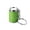 Green, variant on Colorful Mini Cylinder Coin Holder Keychain - Embossed Pattern Metal Pill Case Key Ring for Coins, Pills & Daily Carry
