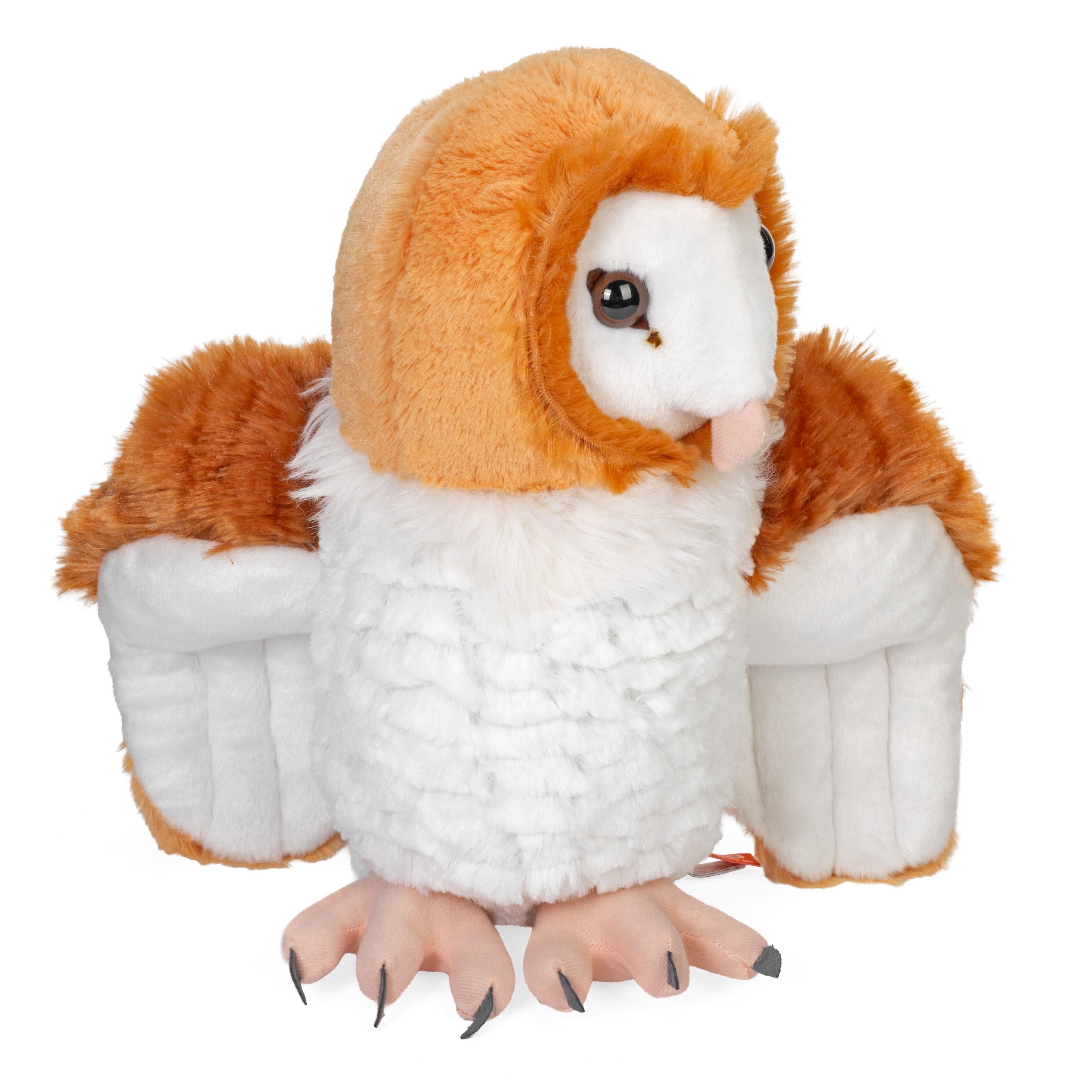 Wild Republic Barn Own, Cuddlekins, Stuffed Animal, 12 Inches, Gift for Kids, Plush Toy, Fill is Spun Recycled Water Bottles