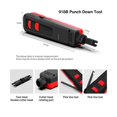 thumbnail image 4 of Network Tool Kit, Lan Tester RJ45 Crimper Cat6 Connectors RJ11 Punch Down Tool Wire Stripper Pliers Ethernet Cable ,Multi Function, 4 of 7