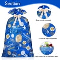 thumbnail image 6 of Jumbo Extra Large Gift Bags Oversized Giant Huge Gift Bags Big XXL Large Present Bag Bithday Gift Wrap Wrapping Bags for Boy Child Kids,Plastic Birthday Bag Bike Gift Bag (48inch 2 Pack), 6 of 7