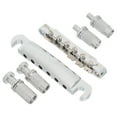 thumbnail image 4 of WHAMVOX  Bridge Tailpiece Part Luthier Tools Electric Guitar DIY Silver, 4 of 8