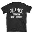thumbnail image 1 of Blanco New Mexico Classic Established Men's Cotton T-Shirt, 1 of 1