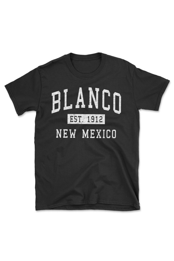 Blanco New Mexico Classic Established Men's Cotton T-Shirt