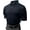 Midnight Navy/Bright Blue, variant on Smitty BBS345 Collegiate Softball High Performance Body Flex Short Sleeve Umpire Shirt (Midnight Navy/Bright Blue, X-Large)