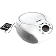 thumbnail image 1 of Proscan Elite CD portátil Boombox con radio AM/FM - Blanco, 1 of 1