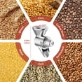 thumbnail image 3 of GVODE All-Metal Grain Mill Attachment for KitchenAid Stand Mixers, 9-Level Adjustable Flour Grinder Mill, 3 of 8