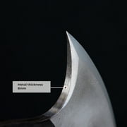 Forged Camping Hatchet 13.77, Camp Axe w/ Engraved Handle, Functional Axe