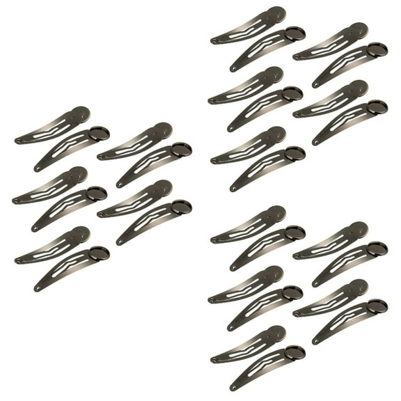 Set of 3 Hair Clips for Thick Hair, Bag Sealer Rollers, and Stylish Barrettes