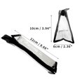 thumbnail image 6 of Unique Bargains Pencil Case Clear Pen Pouch, Portable Stationery Bag for Organizer Black, 6 of 6