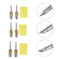 USB Soldering Iron Tip Set For E10 Interface Types B C K Portable Usb soldering iron tip set for e10 interface types b c k portable