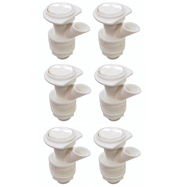 6 Cooler Spigot for Igloo 24009 Push Button for 2, 3, 5, and 10 Gallon