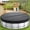 239#Black, variant on 12FT Circular Above Ground Pool Cover, Low Temperature Resistant Fabric, Windproof Debris Prevention, Ultraviolet Shielding Cloth For Outdoor Pools And Hot Bathtub Insulation