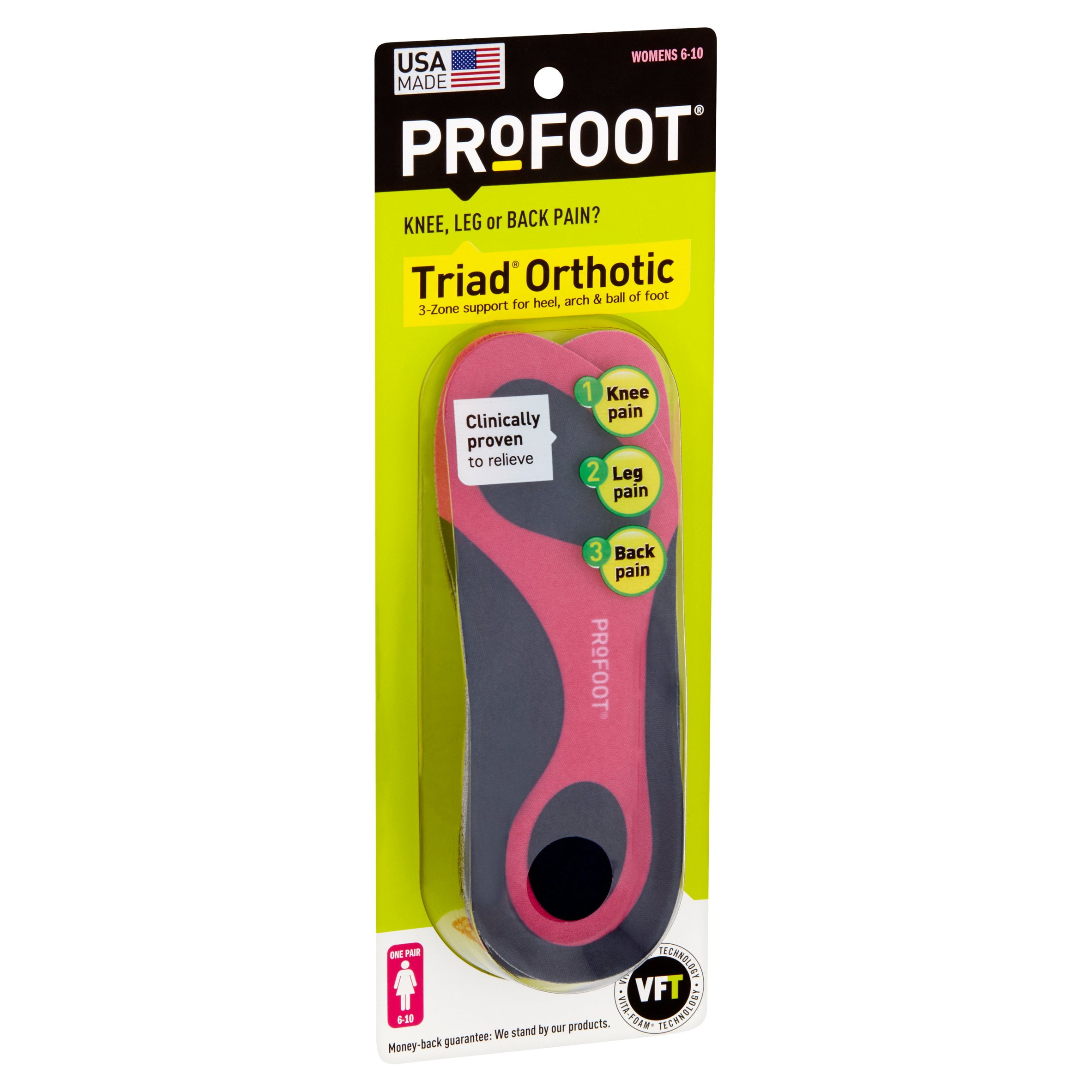 profoot arch support insoles