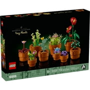 LEGO Botanicals Tiny Plants - Artificial, Fake Indoor Plant Building Set for Home, Kitchen, Desk Decoration, Adults Ages 18+ Gift for Graduation - 10329