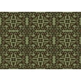 thumbnail image 1 of Ahgly Company Indoor Rectangle Patterned Midnight Gray Area Rugs, 8' x 10', 1 of 6