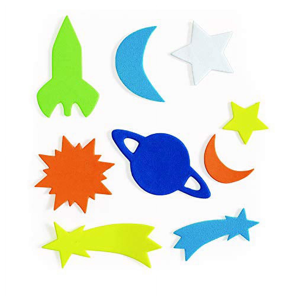 Colorations Buckets of Fun Foam Shapes - Set of 6