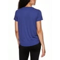thumbnail image 3 of Reebok Women's Renew Short Sleeve Slinky Jersey High Low Tee, 3 of 5