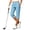 Light Blue, variant on QSAWXQZ Womens Capri Golf Pants High Waist Pockets Stretch Cropped Athletic Work Trousers 3XL