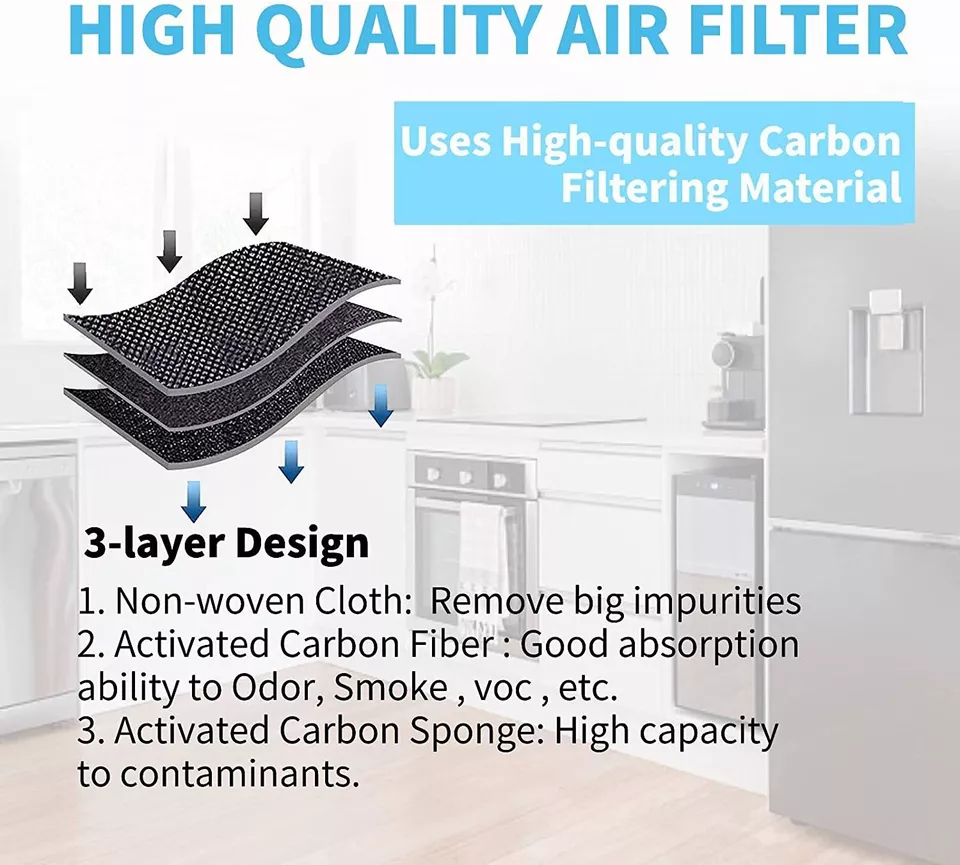 (2 Pack) For Frigidaire Paultra2 Refrigerator Air Filter Pureair Ultra Ii