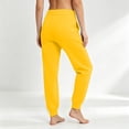 thumbnail image 6 of VV AVEORS Joggers For Women High Waisted Drawstring Sweatpants Trendy Joggers With Pockets Workout Athletic Sweat Pants 2026 Yellow L, 6 of 8