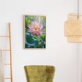 thumbnail image 7 of Diamond Art Kits for Adults, Pink Lotus Bloom Under Sunlight 5D Diamond Painting Kits for Adults Beginners, DIY Full Drill Diamond Painting, Gem Art and Crafts 12x16, 7 of 7