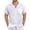 White, variant on Mens Pocket Short Sleeve Summer Shirts Floral Button Down Summer Beach Shirts Loose Breathable Tees T Shirt Summer Shirts Men