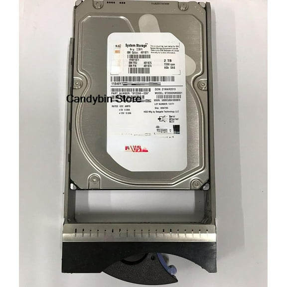 5175 49Y1871 49Y1875 2T 7.2K 3.5 SAS 6gb DS3512 storage hard disk
