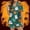 Green, variant on Purple Family Halloween Pajamas Silk Imitation Button Top and Shorts Pumpkin Print Lounge 2026 Pjs Sleepwear Short Sleeve Funny S