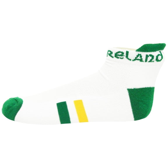 Irish St Patrick's Day Footie Socks - Donegal Bay - Unisex - One Size - Low-Cut