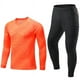 thumbnail image 1 of Uniforme de portero de fútbol para hombres y niños, esponja protectora de manga larga, camiseta de entrenamiento de fútbol, pantalones personalizados, 2023, 1 of 5