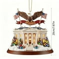 thumbnail image 3 of US 250th Anniversary Ornament – Patriotic 1776–2026 Bicentennial Christmas Tree Decoration, Keepsake Gift for Veterans, Collectors & Year-Round Display, 3 of 5
