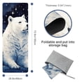 thumbnail image 4 of Polar Bear Yoga Towel with Storage Bag, 72.8"x26.8", Suitable for Hot Yoga, Pilates, Fitness - Yoga Mat Towel, Yoga Towels, 4 of 6