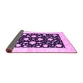 thumbnail image 2 of Ahgly Company Indoor Rectangle Oriental Purple Modern Area Rugs, 2' x 4', 2 of 4