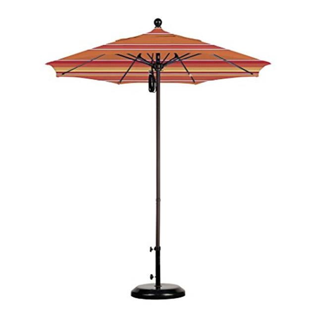 California Umbrella ALTO758117-56000 7.5 ft. Round Aluminum Patio