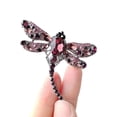 thumbnail image 1 of Crystal Rhinestone Dragonfly Brooch Pin Jewelry Birthday Mother's Gifts V6, 1 of 8