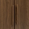 thumbnail image 5 of Bouclair Ribbed Door Walnut Veneer Buffet, 5 of 5