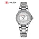 thumbnail image 2 of Relojes De Cuarzo Simples Para Mujer Curren 9091 Color De La Correa Blanco, 2 of 8