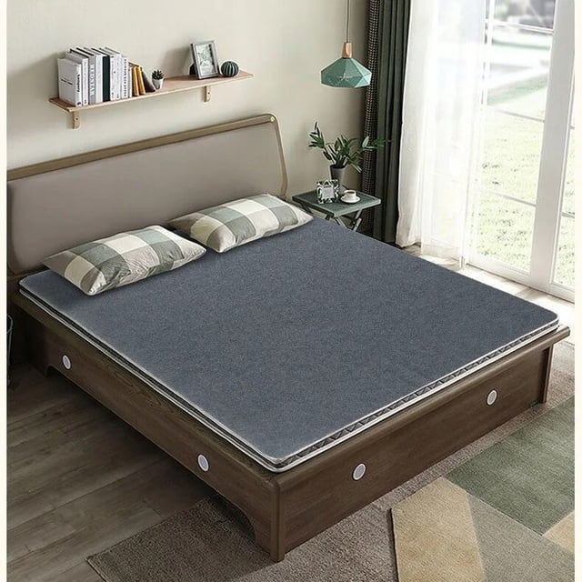 Manta eléctrica de doble Control para el hogar, alfombrilla de cama de calefacción suave para el cuerpo, calentador corporal de invierno