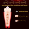 thumbnail image 2 of Vagina Artificial de bolsillo para hombre, taza de masturbación eléctrica, vibrador, masajeador, aplicación inalámbrica, contral inteligente, USB, 2 of 8
