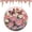 Flowers-2, variant on FLOPESN Spring Flowers DIY Diamond Art Painting Kits,Creative Design PET Material Round Shape Home Decoration Pendant Double-Sided Pattern,Single-Sided Diamond